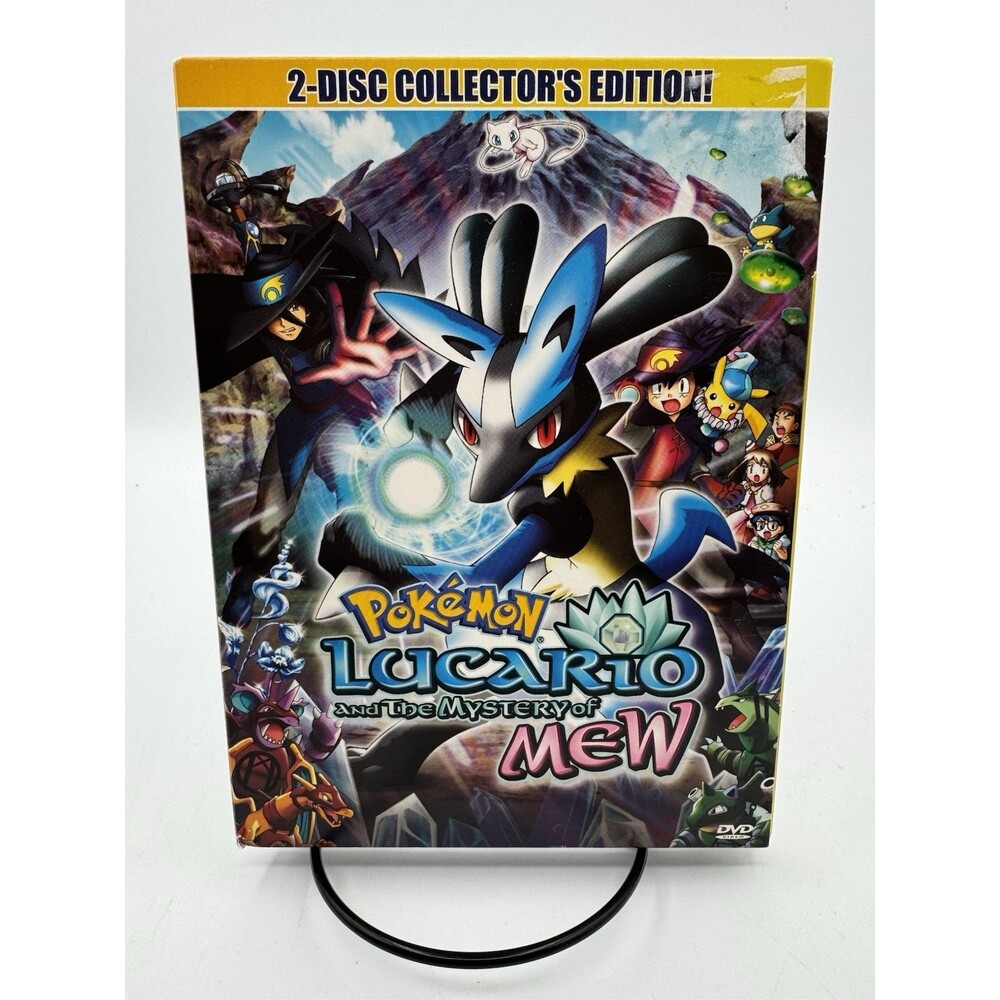 Pokémon - Lucario and the Mystery of Mew (2006 DVD) 2 Disc Collector's Edition